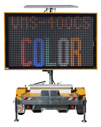 VMS 340B Sign with Message Changeable functionality